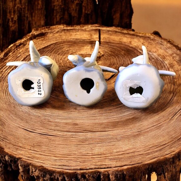 5 Vintage Angel Figurines 2 Unglazed Napcoware Japan Napco + 3 Glazed Angels - Picture 9 of 14